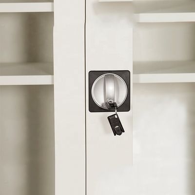 Full Height 1850 MM Fingerprint Lock Metal Filing Cabinet