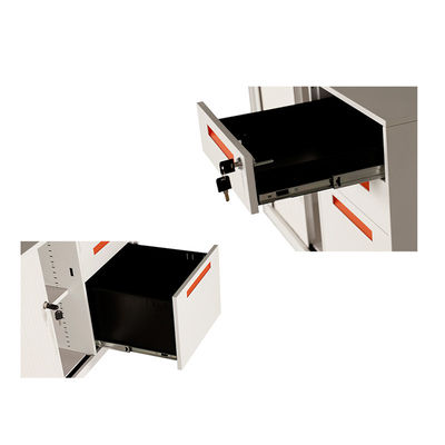 3 Drawers Steel Mobile Pedestals