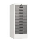 RAL Color Assembled Small 10 Drawer Filing Cabinet