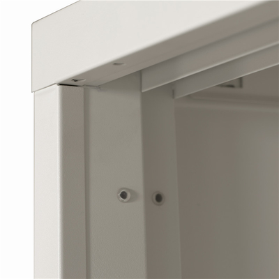 Metal Glass Door Filing Cabinet Steel Book Display Shelf For Living Room