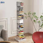 Home Simple Invisible Metal Bookcase RAL Color